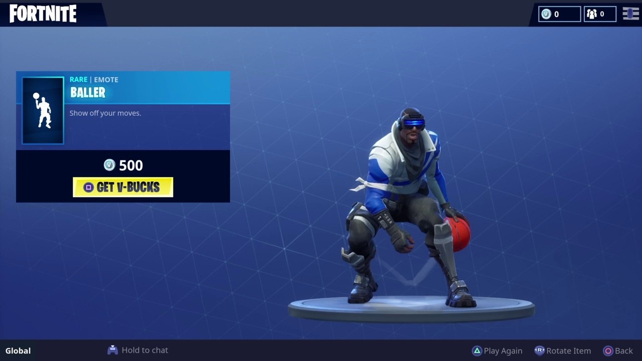 BALLER EMOTE - Fortnite