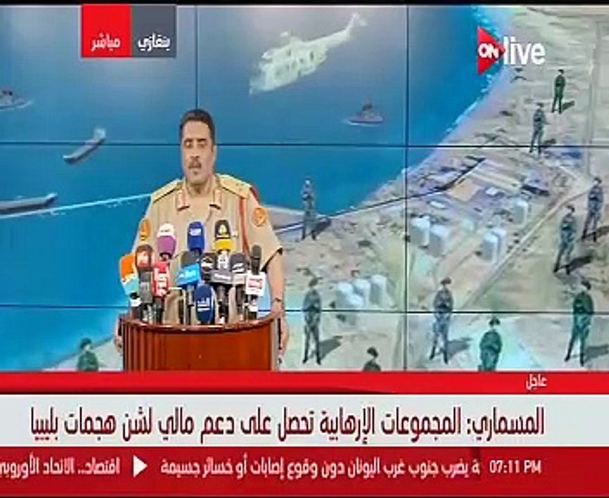 الجيش الوطنى الليبى يعلن تسليم حقول البترول للمؤسسة الوطنية للنفط فى بنغازى