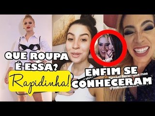 BOCA ROSA é VERDADEIRA, garante ADRIANA SANTANA|“Quer aparecer” LUÍSA SONZA CAUSA c/ LOOK OUSADO