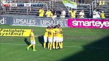 0-1 Chisom Egbuchulam Goal Sweden  Superettan - 25.06.2018 Degerfors IF 0-1 Falkenbergs FF