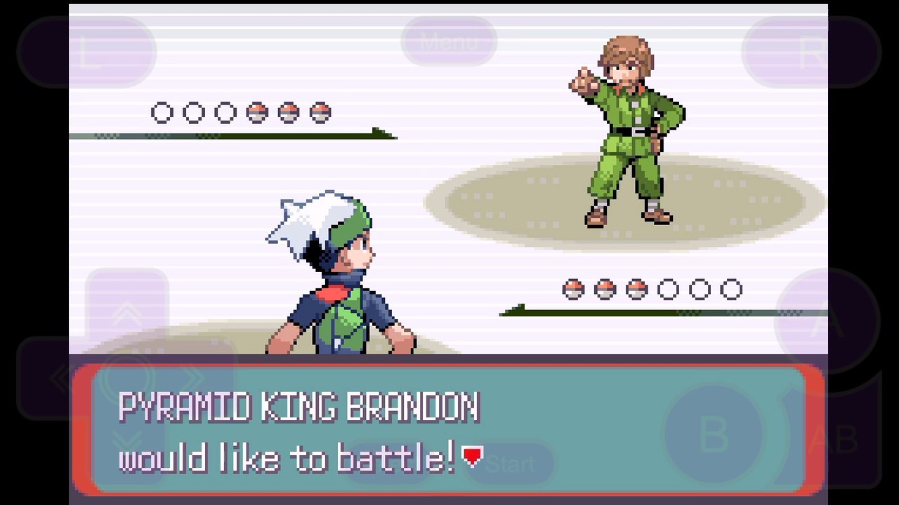 Pokemon Emerald - Pyramid King Brandon (Silver)