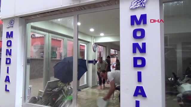 Çankırı'da Sağanak Yağış Nedeniyle Su Baskınları Yaşandı