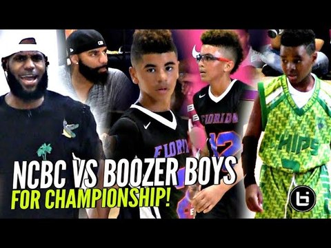 LEBRON JAMES Son Vs CARLOS BOOZER'S Sons! Bryce James vs Cayden & Cameron Boozer in Championship!