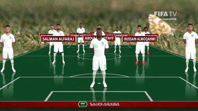 LINEUPS – SAUDI ARABIA V EGYPT - MATCH 34 @ 2018 FIFA World Cup™