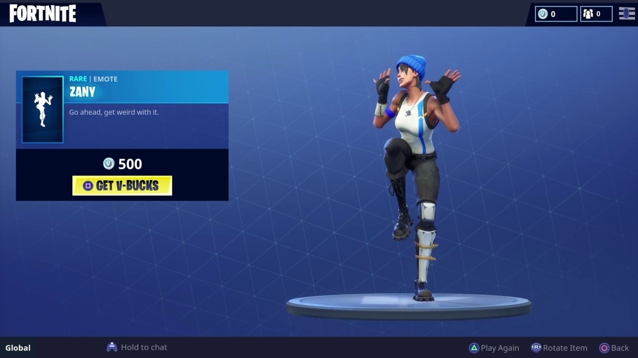 ZANY DANCE Fortnite Dance Emote video Dailymotion