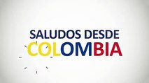 Unidos por una misma pasión, nuestros hermanos de Colombia le dan la bienvenida a su #PrimerMundial a la Sele de #Panama . #CopaConLaSele