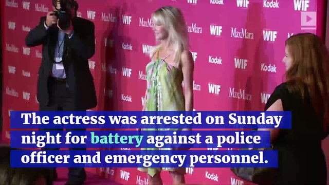 Heather Locklear Arrested For Attacking Cop