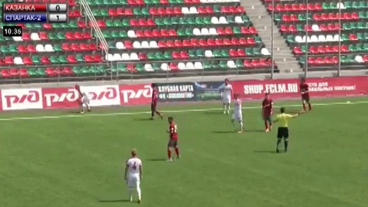 Lokomotiv-Kazanka 0:2 Spartak M II (Friendly Match. 23 June 2018)