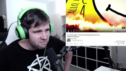 LUCA Concrafter DISSTRACK by Raportagen REACTION und ANALYSE (ZERSTÖRT!)(RIPLUCA)(luca freundin)