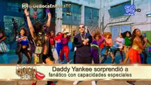 Daddy Yankee sorprendió a fanático con capacidades especiales