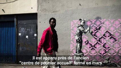Des oeuvres attribuées à Banksy découvertes à Paris