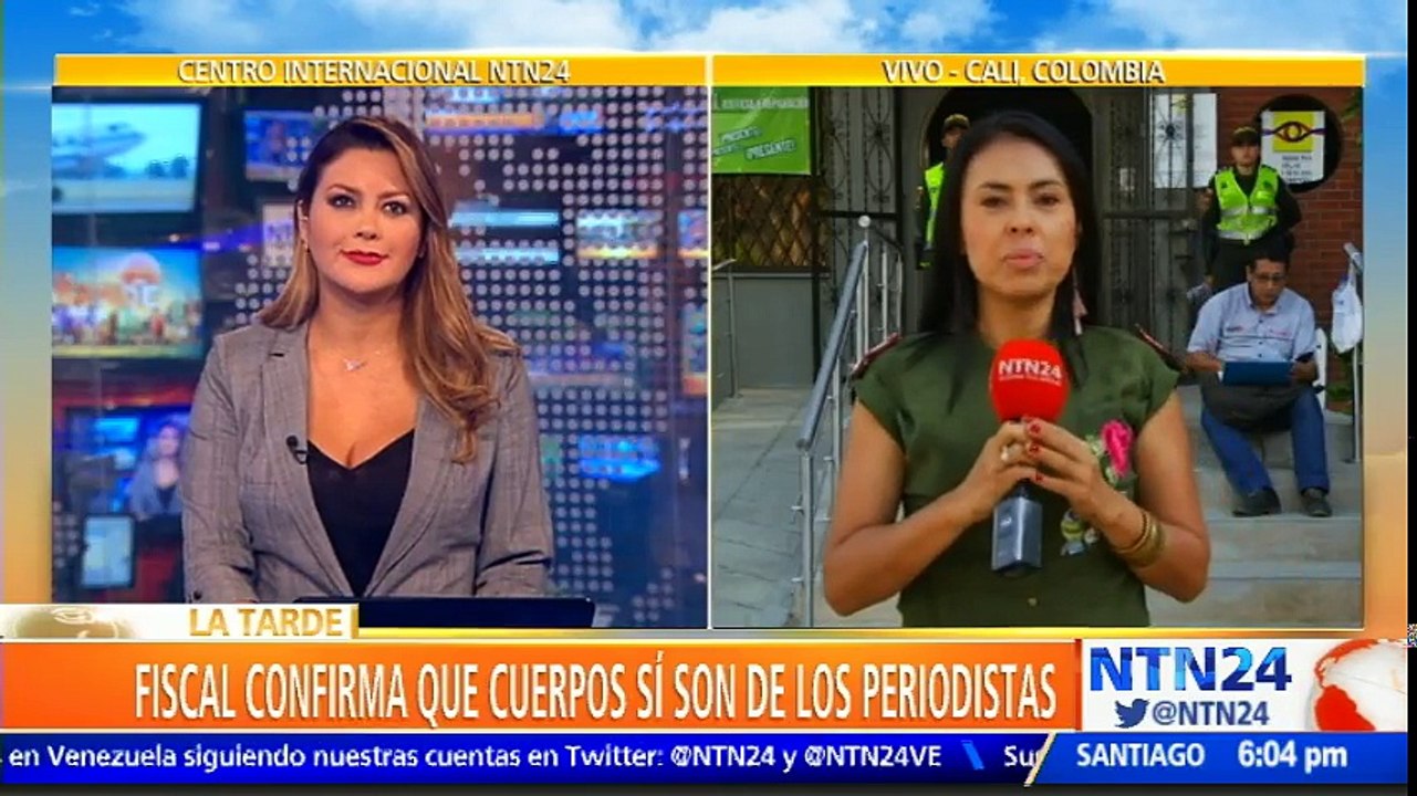 Cuerpos hallados en Colombia son del equipo periodístico ecuatoriano
