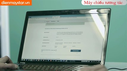 Máy chiếu tương tác Canon LV WX300USTi - Giới thiệu