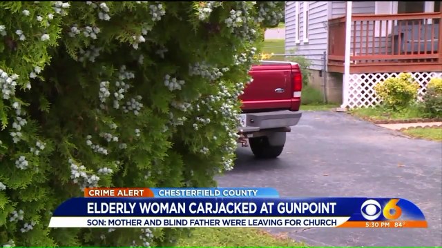 82-Year-Old Woman Carjacked by 3 Men While on the Way to Church with Her Blind Husband