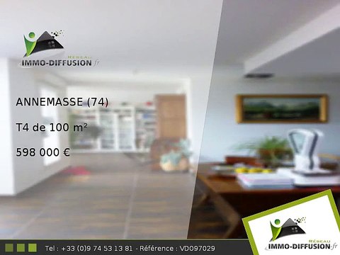 T4 A vendre Annemasse 100m2 - CENTRE TRES CALME