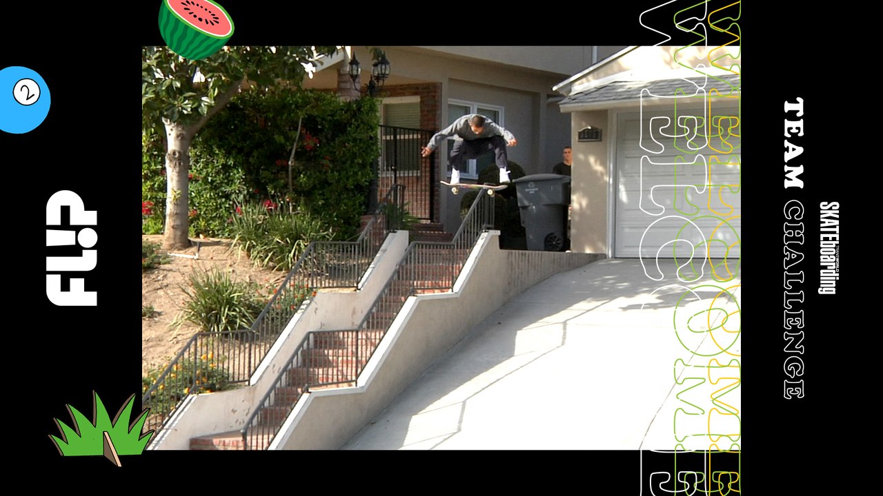 Flip for 2018 TransWorld SKATEboarding Team Challenge