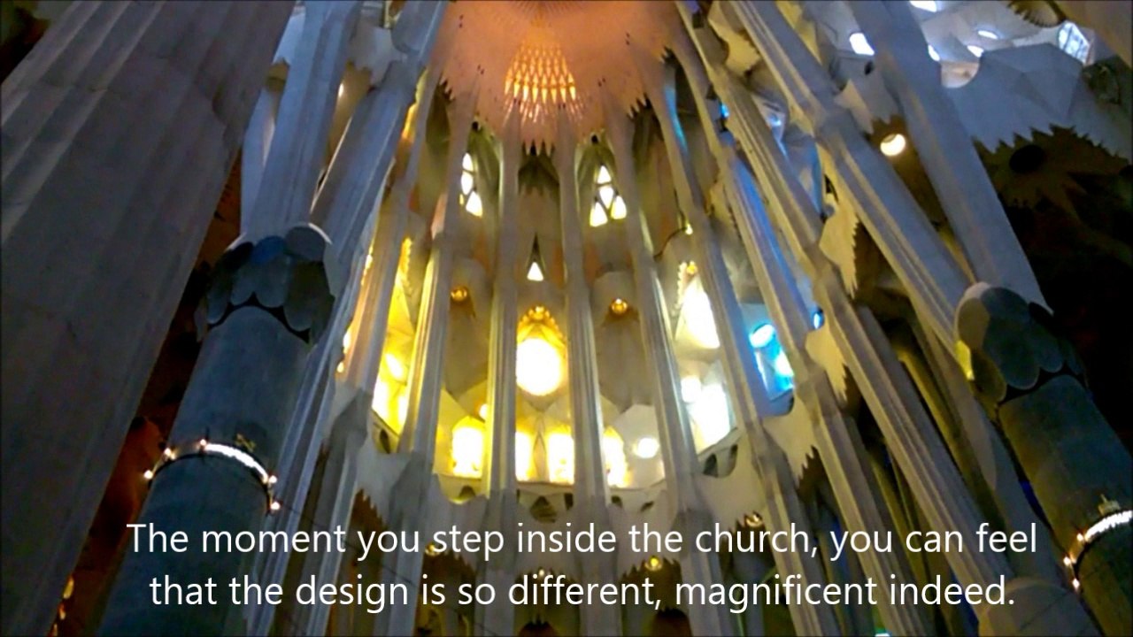 Magnificent Sagrada Familia Church, So Beautifu...