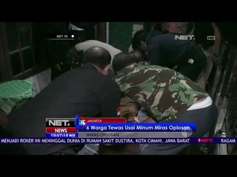 6 Warga Tewas Usai Minum Miras Oplosan - NET 10