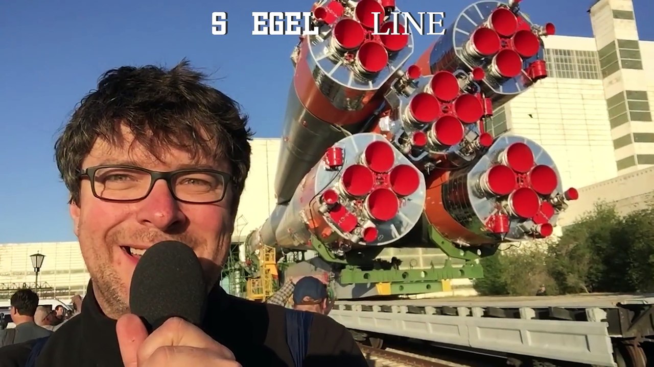 Alexander Gerst vor Start ins All: "Segnen, betanken und dann geht's los!"