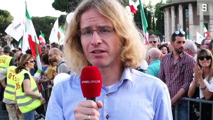 Fünf Sterne Fest in Rom Das ist keine Koalition mit Lega nur ein Vertrag