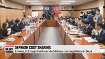 S. Korea, U.S. begin fourth round of defense cost negotiations in Seoul