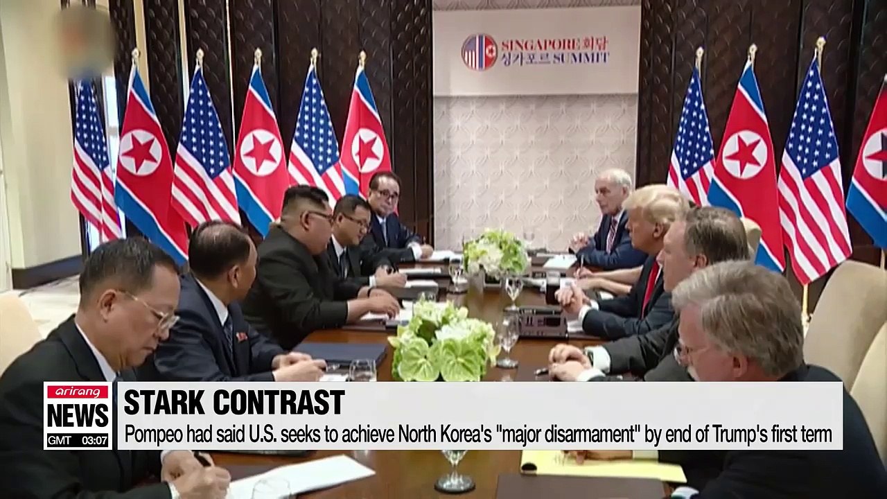 U.S. to set no timeline in regards to North Korea's denuclearization: Pompeo