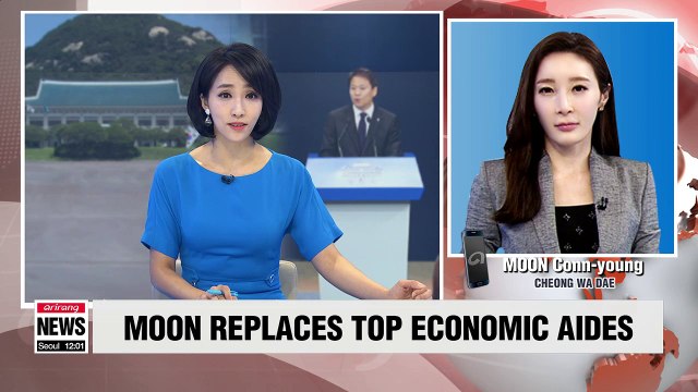 S. Korean President replaces top aides for economy, job creations, civil society