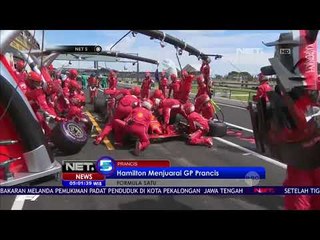 Hamilton menjuarai GP Prancis - NET 5
