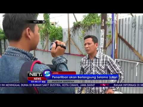 Petugas Menertibkan Alat Peraga Kampanye - NET 5