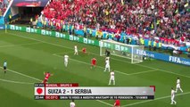 Suiza Vs. Serbia 2-1 Resumen y goles (Mundial Rusia 2018) 22/06/2018