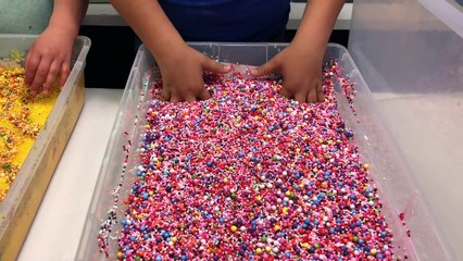 MIXING ALL OUR GIANT SLIMES - SUPER HUGE SLIME SMOOTHIE