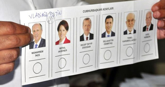 24 Haziran'da Oyların Yüzde 2,1'i Geçersiz Sayıldı