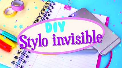 Diy stylo encre invisible pour messages secrets┃Reva ytb