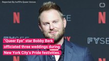 'Queer Eye' Star Bobby Berk Marks Pride By Officiating 3 Weddings