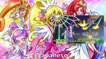 Dokidoki! Pretty Cure (Glitter Force Doki Doki) Opening Multilanguage Comparison