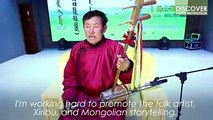 Gangtemu, a 69-year old folk artist, has performed Wulige’er (乌力格尔), also known as Mongolian storytelling, free of charge for the past eight years at the Public
