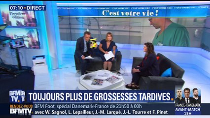 Toujours plus de grossesses tardives