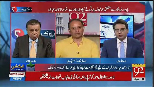 Mouth Breaking Response By Anchor Assadullah To Musadiq Malik