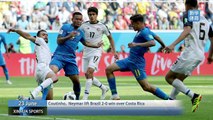 World Cup Russia 2018 - Matchday 9 - Coutinho and Neymar's goals in stoppage time gave Brazil 2-0 victory over Costa Rica.