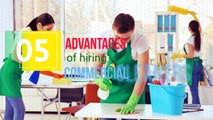 5 Advantages of Hiring Commercial Cleaners