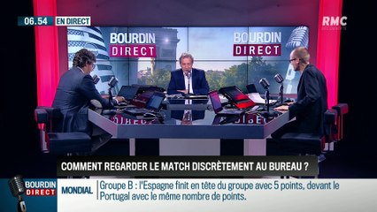 La chronique d'Anthony Morel : Comment suivre les matchs discrètement au bureau ? - 26/06