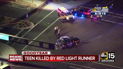 13-year-old killed in Goodyear crash, several others taken to the hospital