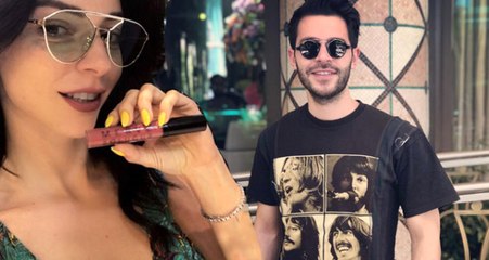 Hakan Sabancı'nın Bin Gül Gönderdiği Merve Boluğur, Murat Dalkılıç'ın Aldığı Bileklikle Poz Verdi