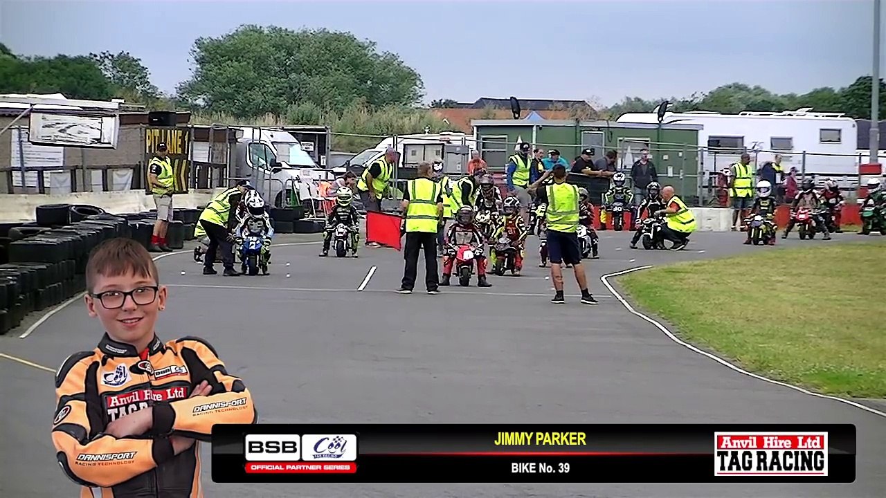 Moto GP for Kids from Age of 6: 2017 British Minibikes Championship_ Rd 5, Minim