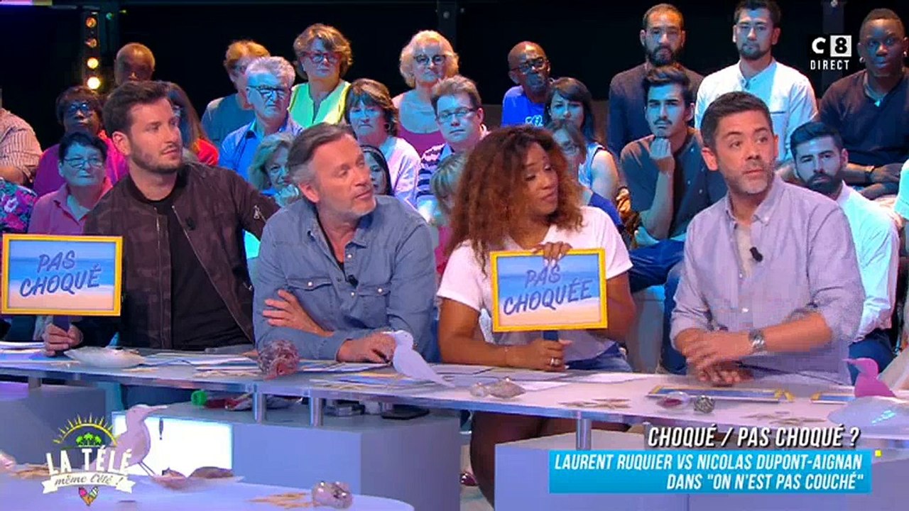 Manu Payet prend la défense de Laurent Ruquier dans "La télé même l'été" sur C8 - Regardez