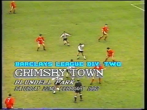 Grimsby Town - Swindon Town 22-02-1992 Division Two