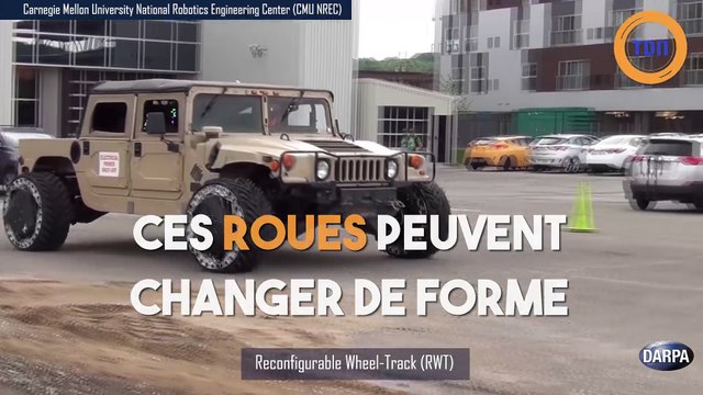 Ces roues peuvent changer de forme