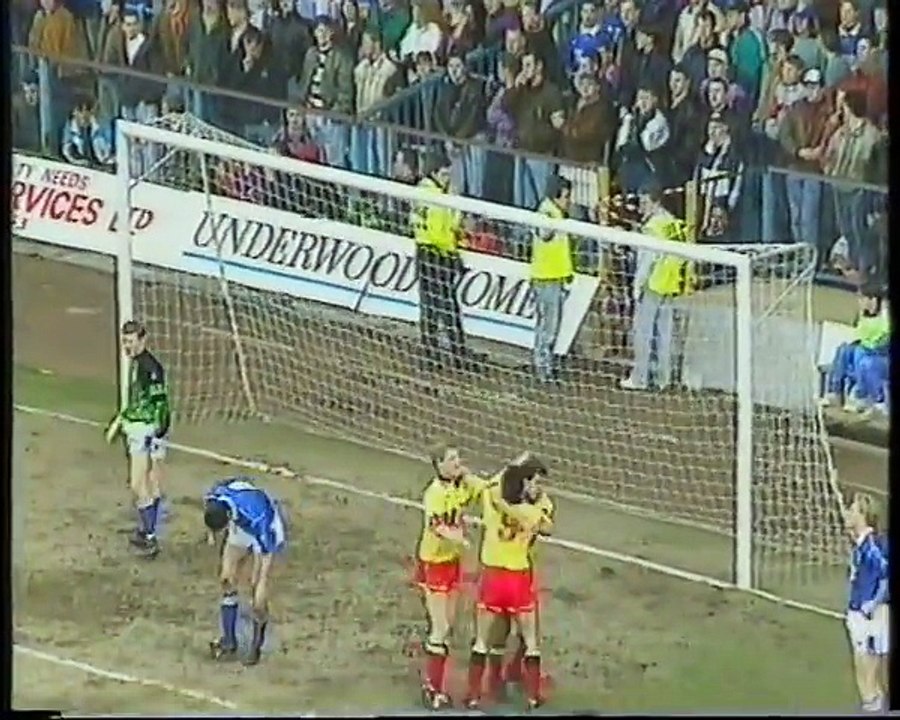 Leicester City - Watford 21-03-1992 Division Two