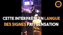Cette interprète en langue des signes fait sensation au concert d'Eminem