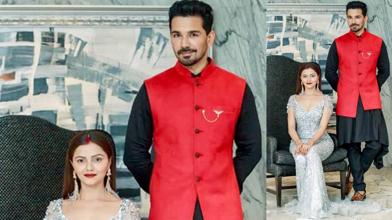 Rubina Dilaik और Abhinav Shukla का Reception Look, साथ में Perfect दिखी ये जोड़ी । Boldsky